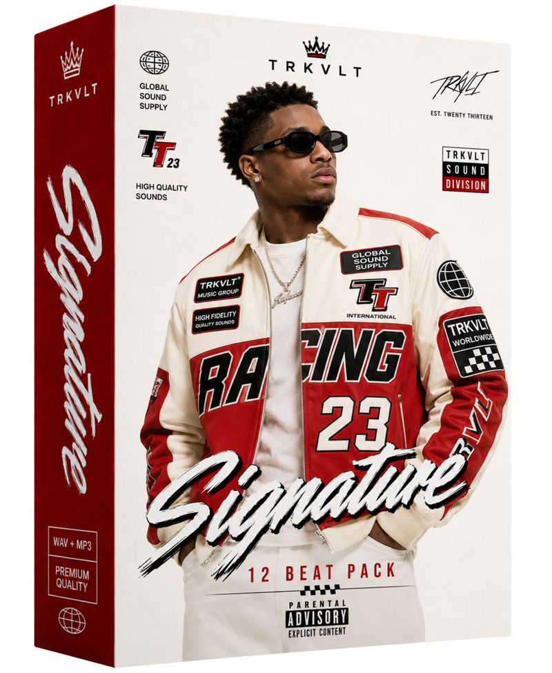 SIGNATURE melodic trap beat pack — 12 premium beats by TRKVLT, instant download